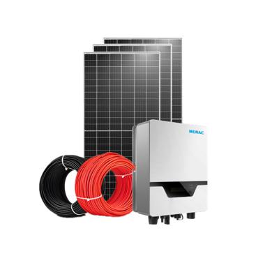 China Home solar package system solution 10Kw solar panel on GRID solar power system kit10 kilowatt price for sale