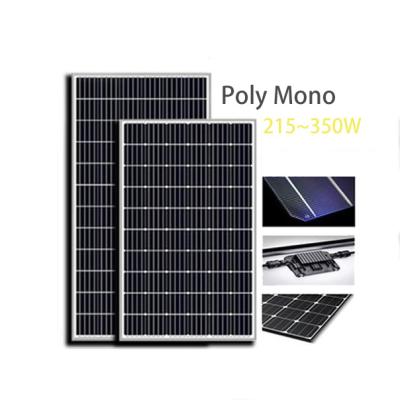 China Big poly 330 watt solar panel promotion 5BB price 72picture 305-330w panel 330W for sale