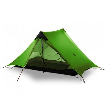 China Trigone / V-Type Ground Nail LanShan 2 Rodless Two Person Outdoor Ultralight Camping Tent for sale