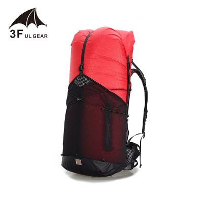 China 3F Waterproof Trajectory 55 Camping Hiking Backpack Lightweight Travel Backpack Outdoor Climbing Backpack for sale