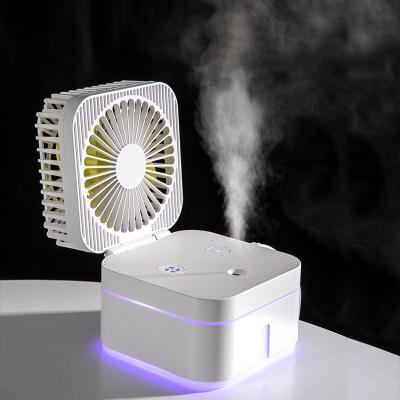 China 1-10 Square Meters Factory Direct Manufacturer Cool Mist 250ml USB Ultrasonic Air Humidifier with LED Night Light and Fan for sale