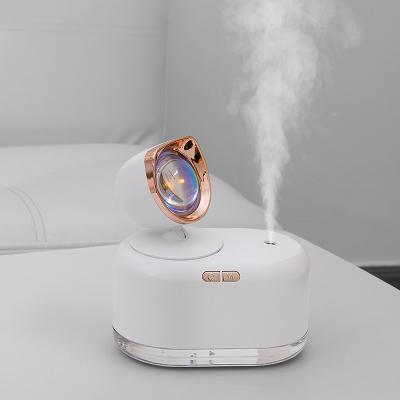 China Car Mist Humidifier with Sunset Lights, Mini Bedroom Humidifier with LED Light, Small Desktop Humidifier Suitable for Kids, Offices for sale