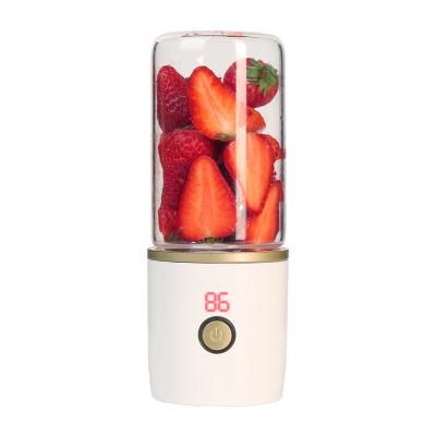 China Car Fruit 3600mAh 360ML Personal Mini Portable Fruit Juicer Blender Rechargeable Usb Rechargeable for sale