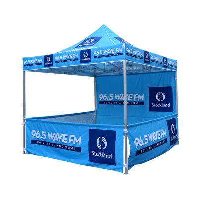 China 10*10ft Event Tent Exhibition Marquee Gazebo Outdoor Promotional Advertising Folding Tent for sale