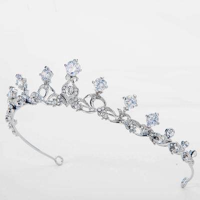 China Wholesale Handmade Fancy Zircon Wedding Hair +Rhinestone Meiduo Rhinestone Rhinestone Zinc Alloy Accessories Bridal To Be Crowns for sale