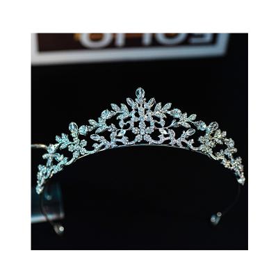 China Wholesale Shiny Princess Party Bridal Crystal Crown For Women Meiduo Rhinestone Bride Hair Decoration for sale