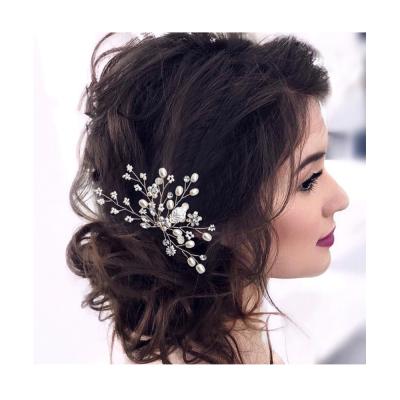 China Fashion Meiduo Popular Handmade Wedding U Shape Bridal Hair Pins Rhinestone Jewelry Hair Accessories for sale