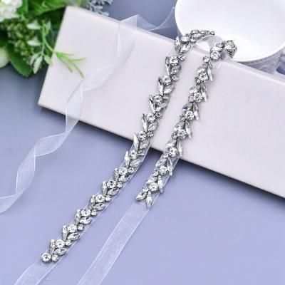 China Fashion Handmade Sash Crystal Belts Lady Bridal Wedding Decorations Meiduo Jewelry Women Waist Chain Belt Dress Fashion for sale