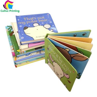 China paper & Cardboard Customize Printing Children Story Hardcover Board Book In Shenzhen for sale