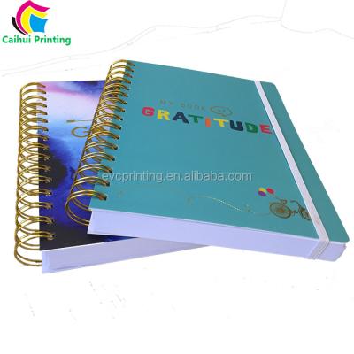 China paper & A5 Cardboard Spiral Binding Notebook Printing for sale