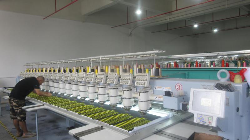 Verified China supplier - Dongguan Chuen Computer Embroidery Co., Ltd.