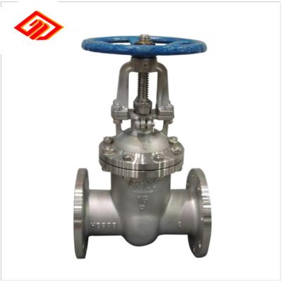 China General factory supply stainless steel end connection direct flanged gate valve for sale