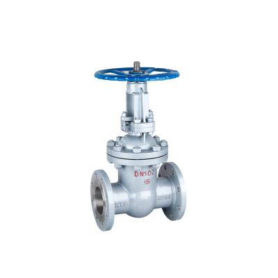 China General Wide Open & Close Flow Control ASTM A216-WCB Wedge OS&Y Flanged Gate Valve PN16 DN150 for sale