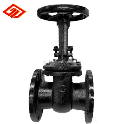 China General Cast Iron WCB Stainless Steel Malleable Soft Rising Stem Seal Manual Operated Flanged Gate Valve for sale