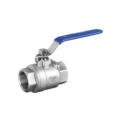 China 1000WOG1/4-4 Inch 2PC Stainless Steel CF8 CF8M SS304 SS316 General Ball Valve Threaded End Fittings for sale