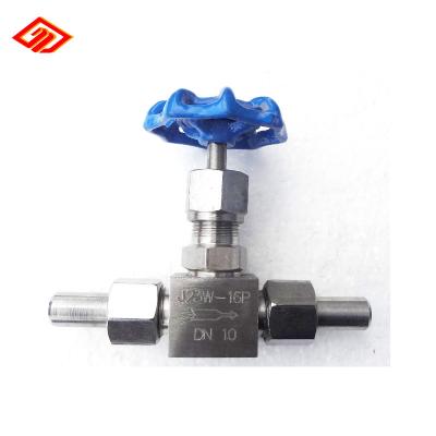 China Flow control j23w general high pressure adjustable needle valve for sale