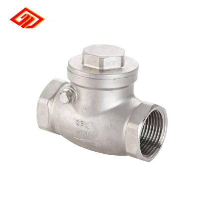 China Commercial Kitchen Stainless Steel Wire End Swing Non-Return Check Valve Swing Check Valve for sale