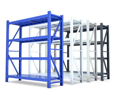 China (Height)YUANJU Adjustable Warehouse Shelves Heavy Duty Pallet Racking System Warehouse Racks Stacking Racks And Shelves for sale