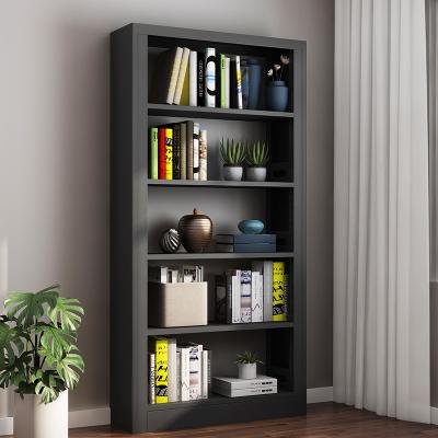 China YUANJU Metal Steel Book Shelves School Furniture Reading Room Library Bookshelf Modern Hot Selling Double Sided Library for sale