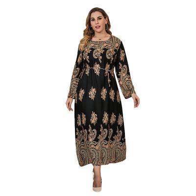 China 2022 New Autumn Maxi Dress Women Plus Size Breathable Loose Dresses for sale