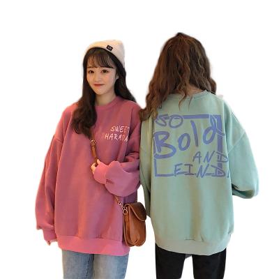 China Anti-pilling Streetwear hoodies candy color hoodie pullover printed sweatshirt for sale