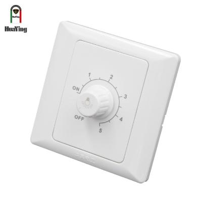 China ABS/PC European Plastic 86*86mm Light Electric Dimmer 300W 250V Wall Switch for sale