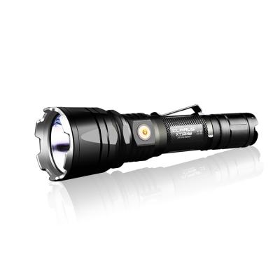 China Emergency Portable Rechargeable Waterproof Flashlight With USB Magnetic Charging Connector for sale