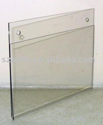 China double side acrylic sign holder, menu holder for sale