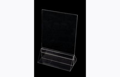 China Clear Acrylic Sign Holder Display for sale