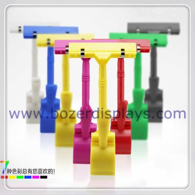 China Plastic Supermarket POP Clip Sign Holder/Price Display Clip for sale