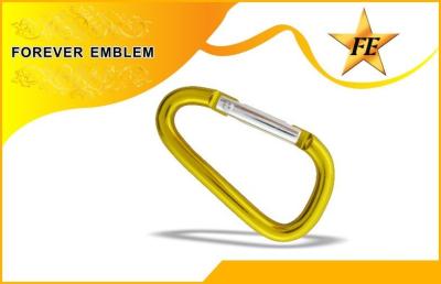 China Cool And Fashion Aluminum Carabiner Hook As Promotional Gift For Companies for sale