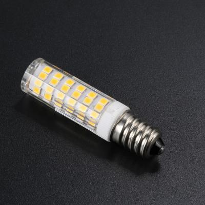 China Ceramic+PC Factory Price 5.5W Base LED Ceramic Bulb E14 360 Beam Angle LED Bulb For Crystal Light Chandelier Lighting for sale