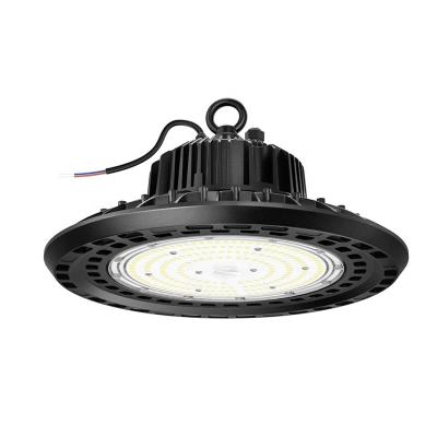 China New design 100w waterproof shockproof aluminum led high bay light with transparent protection cover for sale