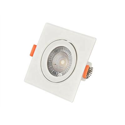 China Ultra Thin 24w Diecast Aluminum White Color Housing Smart Price Cob Recessed Led Downlights for sale