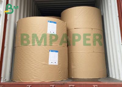 China 35gsm MG Food Grade Paper Roll Virgin Brown Kraft Paper For Bread Paper Bag for sale