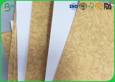 China 100% Virgin Pulp Brown Kraft Paper , 200gsm 250gsm 300gsm White Top Kraft Liner Board for sale