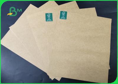 China Brown Color Recycled Pulp Kraft Liner Paper SGS Approved In Sheets Or Rolls for sale