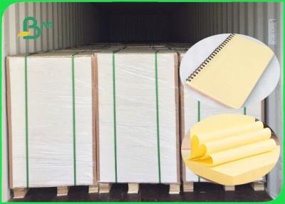 China 70GSM 80GSM Yellow Woodfree Paper / Bond Paper 100% Virgin Pulp FSC Certified for sale