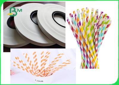 China FSC & FDA 60G 120G Straw Drinking Paper Colorful DIY Pattern Using In Beverages for sale