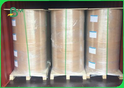 China 35gsm 40gsm MG MF White Craft Paper Roll Kraft Paper Packaging for sale