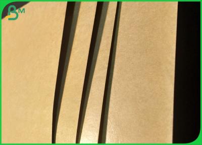 China Eco - Friendly 300 GSM Food Grade Kraft Paper With Single PE Coated 15 Gram for sale