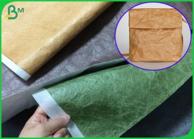 Cina L'unità di elaborazione più molle ha ricoperto la larghezza del materiale 150cm di Tyvek di fabbricazione delle borse di mano in vendita