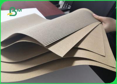 Cina B durevole la flauto Brown ha ondulato gli strati di carta & riempie 125gsm + 100gsm in vendita