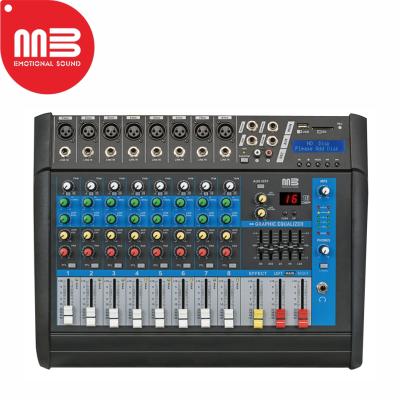 China 6-16 Channel High Quality Mixing Console (2stereo) Home Music Karaoke High Quality Digital Audio Mixing Console for sale