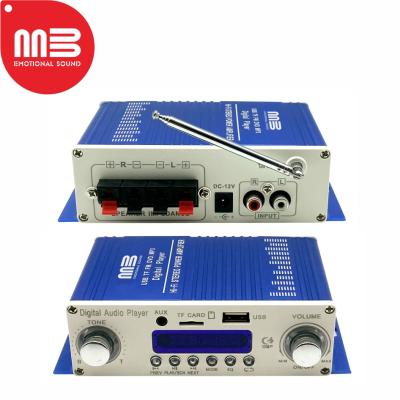 China Good quality mini usb sd fm mp3 BT car 12v wireless car amplifier CA-120 for sale