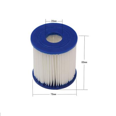 China Inflatable Swimming Pool Accessories Children Kids Pools Inflatable Filter Cartridges For IBestway I Swimming Pool Filters Replacement for sale