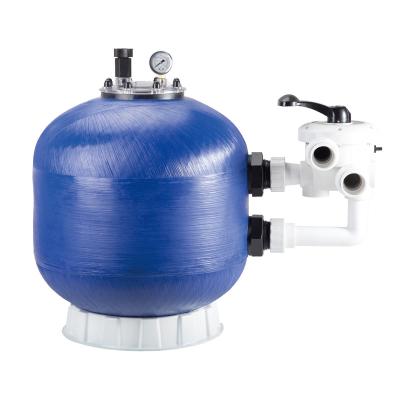 China Outdoor Pool Easy To Install Pool Side Mount Sand Filters With Valve System for sale