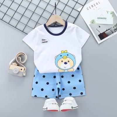 China Mickey Kitty Cat Mouse Baby Boys&Girls Sleepwear Shorts Sleeve Smart Casual Nightgowns Pajamas Set Summer Cartoon Children Pajamas Kids Elsa for sale