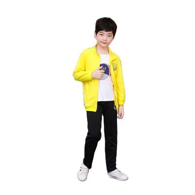 China Children's Clothing Boy Autumn Suit Boy Breathable Spring And Autumn Sports Three-Piece Clothes for sale