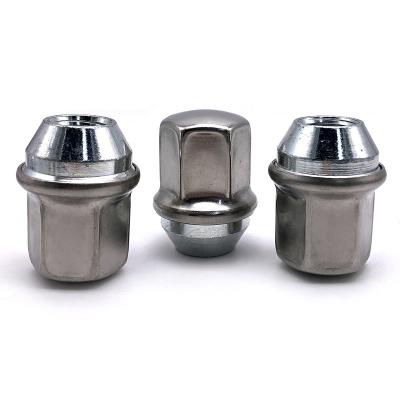 China Car China Factory Extended Wheel Lug Nut Stainless Steel Cap Zinc Nut for sale